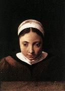 POELENBURGH, Cornelis van Portrait of a Young Girl af Spain oil painting artist